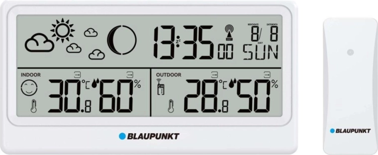 Blaupunkt Weather Station with Polish Day Names