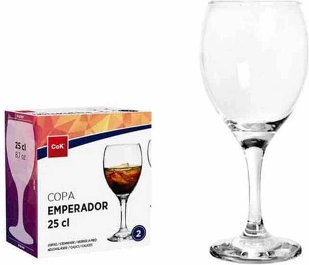 Set kozarcev za rdeče vino 250 ml, 2 kos, steklo