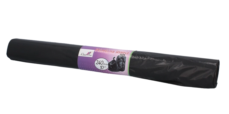 Ekstra močne vreče za odpadke 240 l, črne, 10 kos