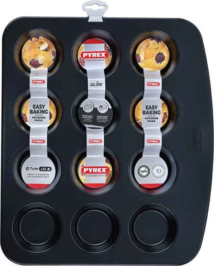 Pekač za mafine Pyrex, 12 kosov