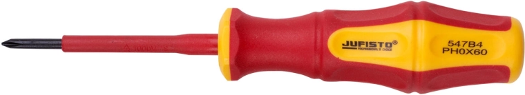 Izoliran križni izvijač PH0 3×60 mm