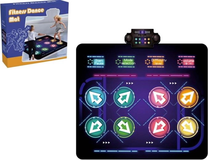 Interactive Dance Mat for 2 Players