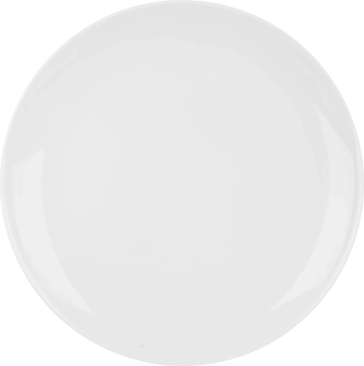 Porcelanasti plitvi krožnik MONA gladek 26,5 cm