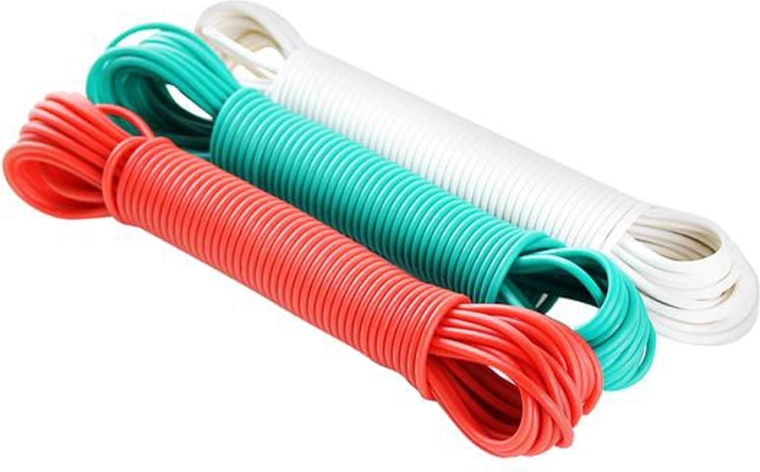 Vrvička za perilo z jekleno žico 30 m