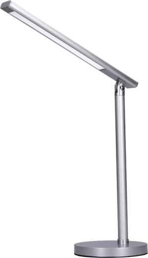 Solight LED namizna svetilka 7 W z možnostjo zatemnitve in spreminjanja barvne temperature, srebrna