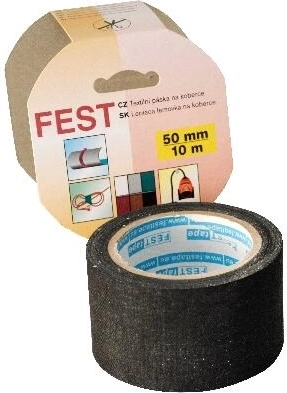 Tekstilni lepilni trak za preproge 50 mm × 10 m FEST TAPE, mešanica barv