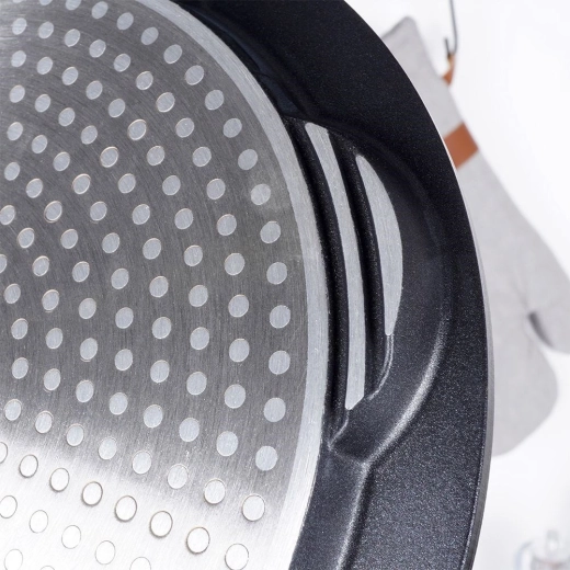 Hiter prenos toplote in indukcijsko dno