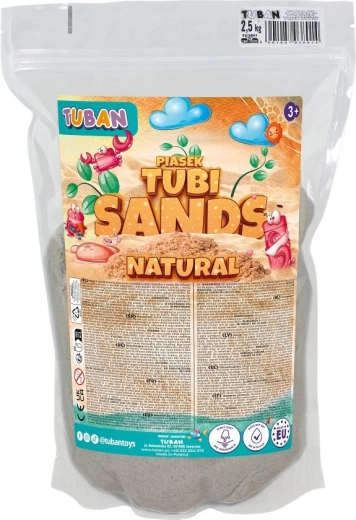 TUBI SAND naravni kinetični pesek v vrečki 2,5 kg