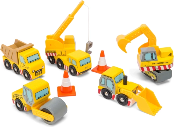 Komplet gradbenih strojev Le Toy Van