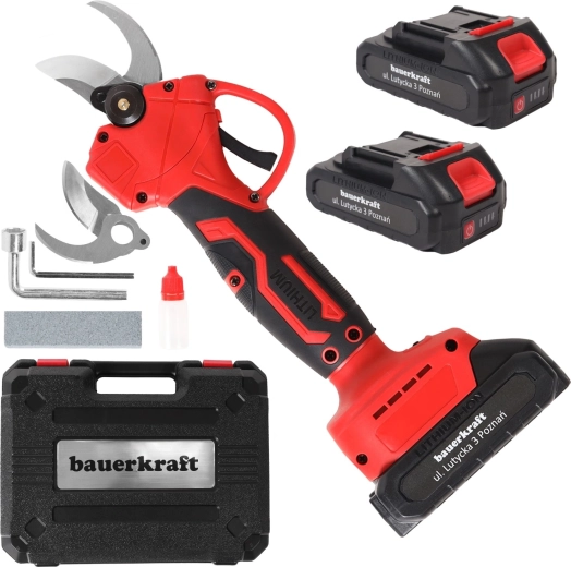 Akumulatorske električne vrtne škarje 21 V za veje in žive meje