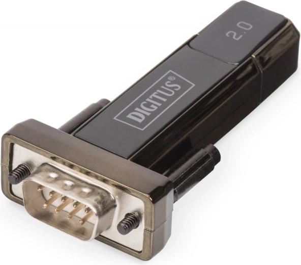 Digitus USB-A 2.0 adapter za RS232 DB9 s kablom dolžine 0,8 m