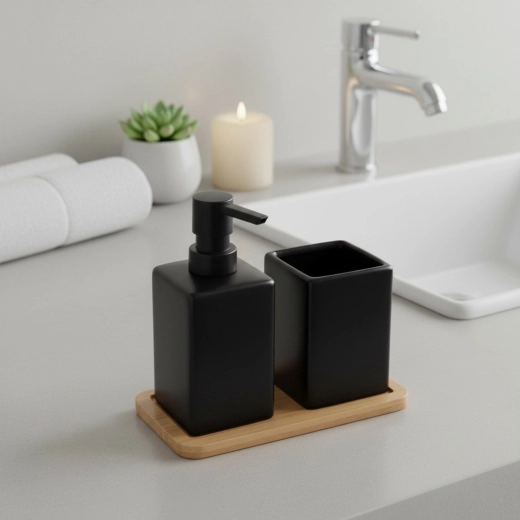 Stilen red ob umivalniku