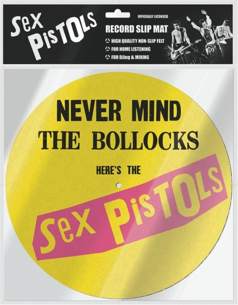 Podloga za gramofon z motivom Sex Pistols