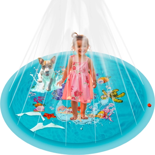 Water play mat - Kruzzel fountain 165 cm