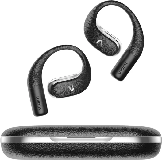 Viaim Open Note AI headphones with voice recorder (black)