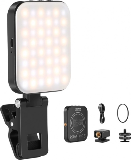 Neewer BL48B magnetna LED luč za selfije za telefon in fotoaparat