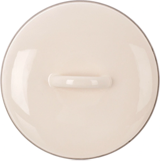 Emailiran krem pokrov 17 cm