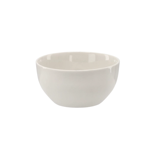 Porcelanasta skodelica Mona 14 cm, bela