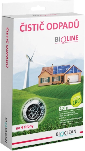 Bioline biološki čistilec odtokov in sifonov 100 g