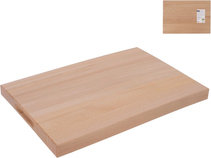 Lesena kuhinjska deska za rezanje 50 × 35 cm