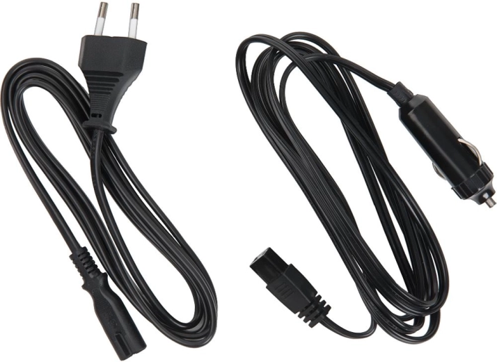 Power supply in the car and from a socket