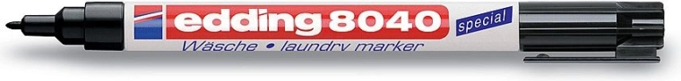 Edding 8040 flomaster za perilo, črn