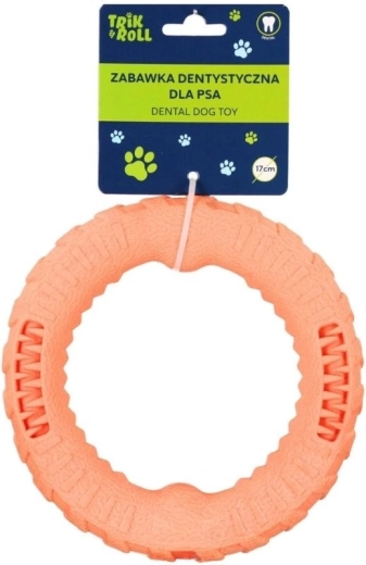 Oranžna dentalna igrača za psa