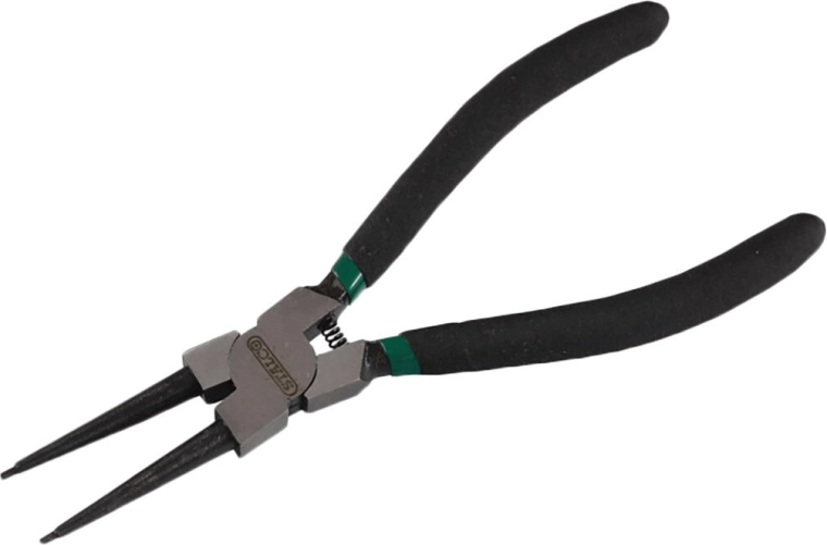 Klešče za notranje varnostne (seger) obroče, ravne, 180 mm, STALCO