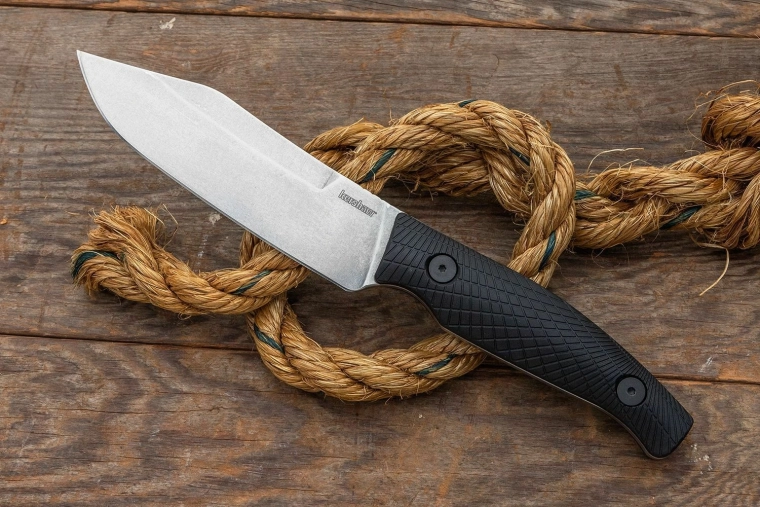 Zmogljivo bowie rezilo iz orodnega jekla D2