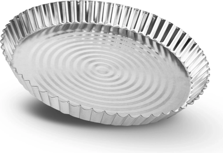 Pocinkani pekač Flat za pite in pico 20 cm