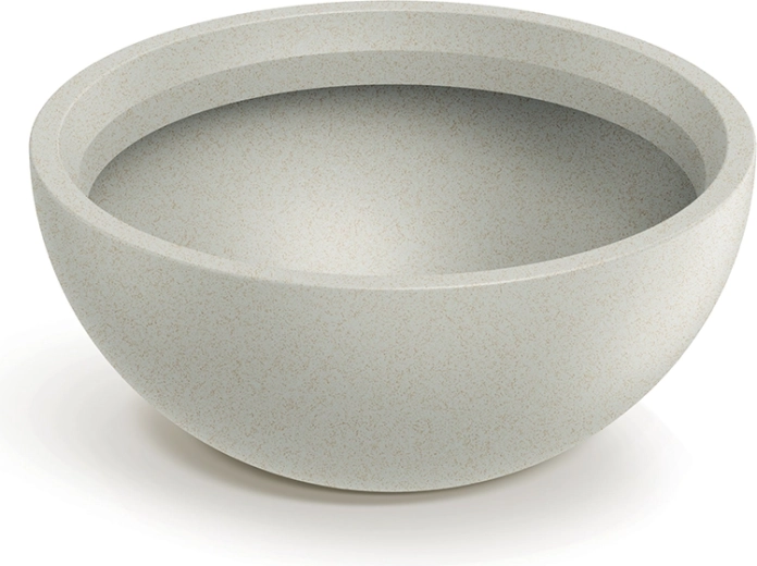 Cvetočnik Molio Bowl 38 cm peščen