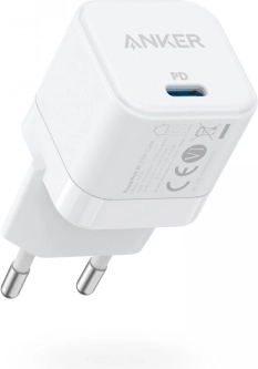 polnilnik anker powerport iii 20w cube bel