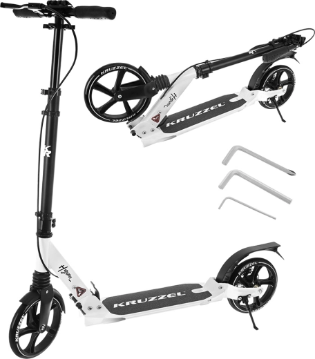 Folding design and adjustable handlebars