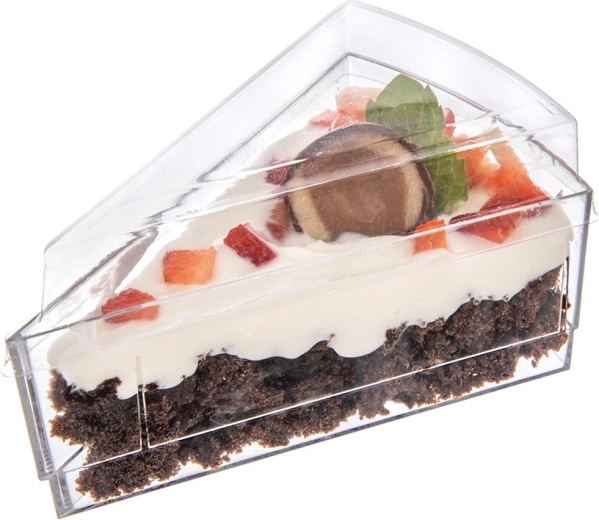 Transparent lid for safe transport and presentation