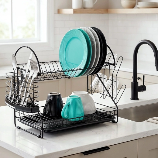 Čista kuhinja brez kapljic