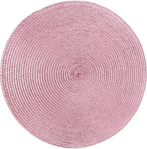 Okrogna podloga TONDO 38 cm rožnata