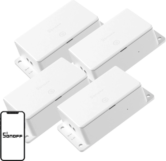 Sonoff Basic R5 Gen5 pametno Wi‑Fi stikalo Matter 10 A (4 kosi)