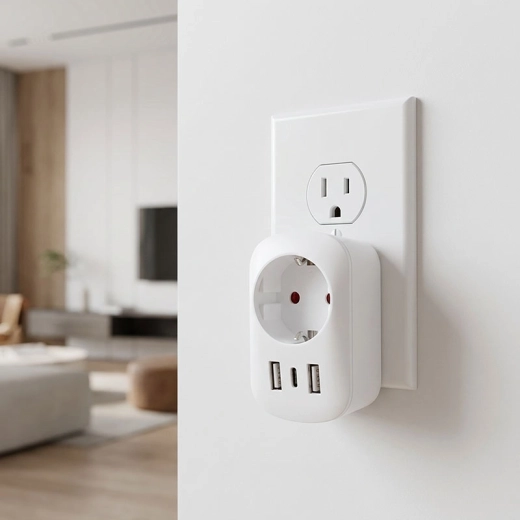 Fast charging USB-A + USB-C PD (20 W)
