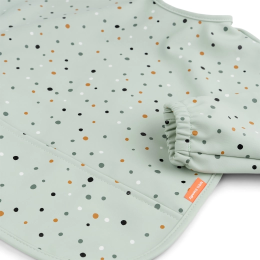 Done by Deer slinček z rokavi in žepom Happy dots zelen