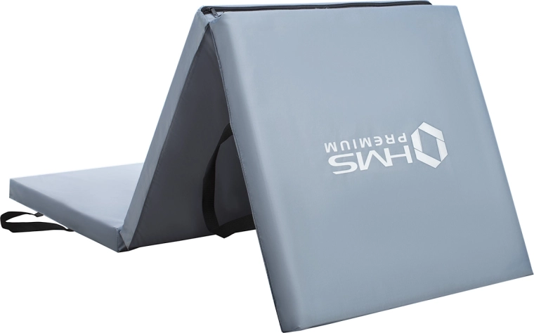 Zložljiva gimnastična blazina HMS Premium MGS02, siva