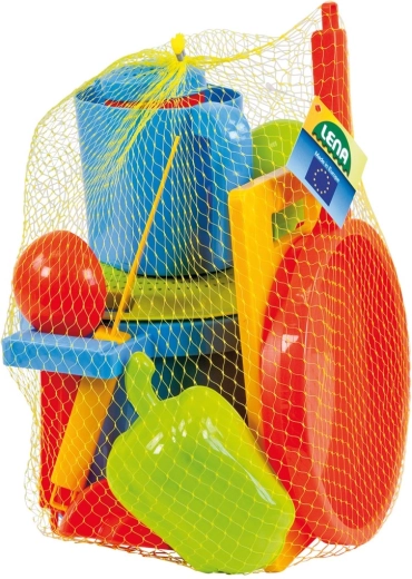 Practical storage in a mesh bag