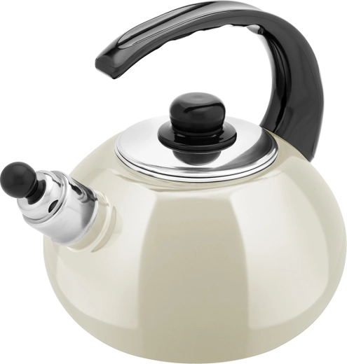 Cream enamel for a classic look