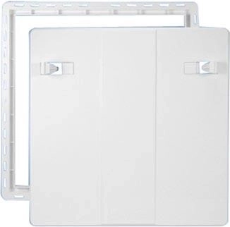 Revizijska vratca 600 × 600 mm plast bela