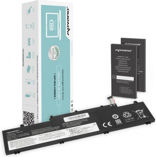 Baterija Movano za Lenovo ThinkPad E14/E15 Gen2–Gen4 4650 mAh (54 Wh)