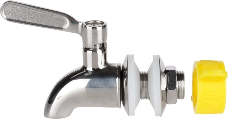 Gaskets and nut included
