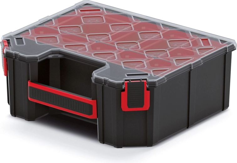 Visok organizator TAGER s prozornim pokrovom 284 × 243 × 105 mm