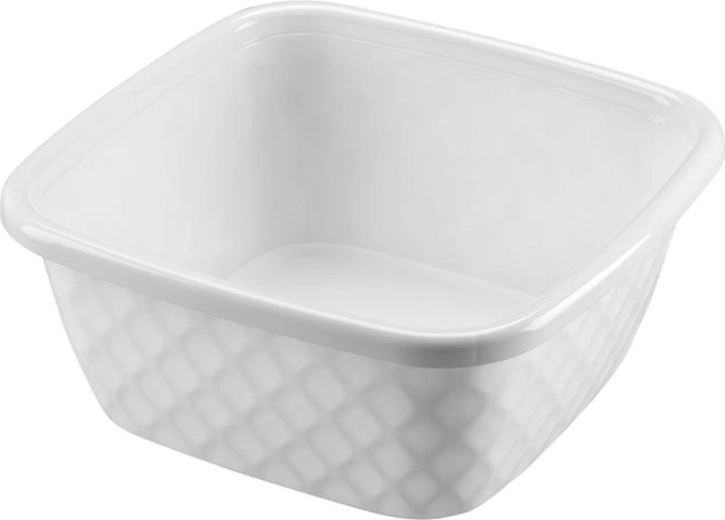 Plastično kvadratno umivalno korito 9 l HEIDRUN