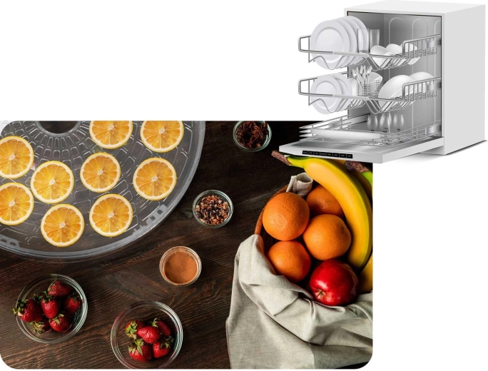 Enostavno vzdrževanje in pomivalni stroj