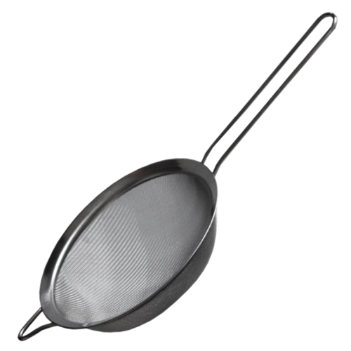 Nerjavno jekleno cedilo z ročajem 17,5 cm