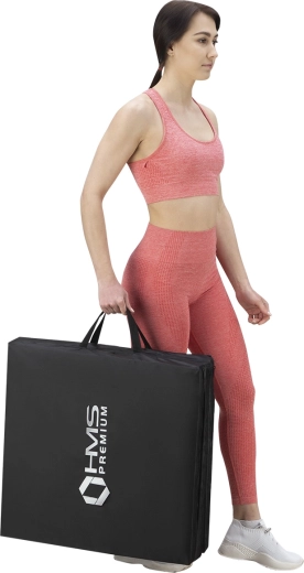 Zložljiva trodelna konstrukcija in enostavno prenašanje